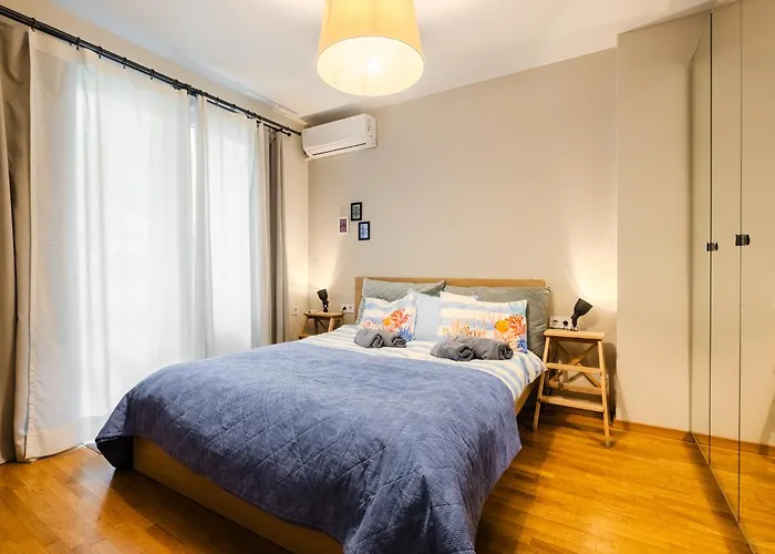 דירה Casa Dolce Far Niente, 2bath&2bed, Parking, Vitosha Blvd סופיה
